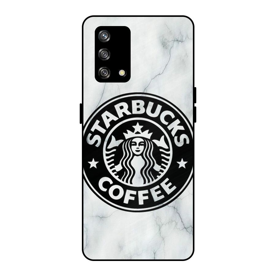 StarBuck Marble Metal Back Case for Oppo F19