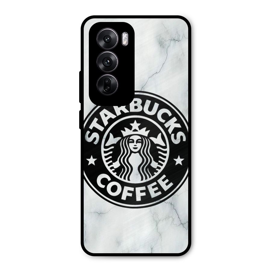 StarBuck Marble Metal Back Case for Oppo Reno12