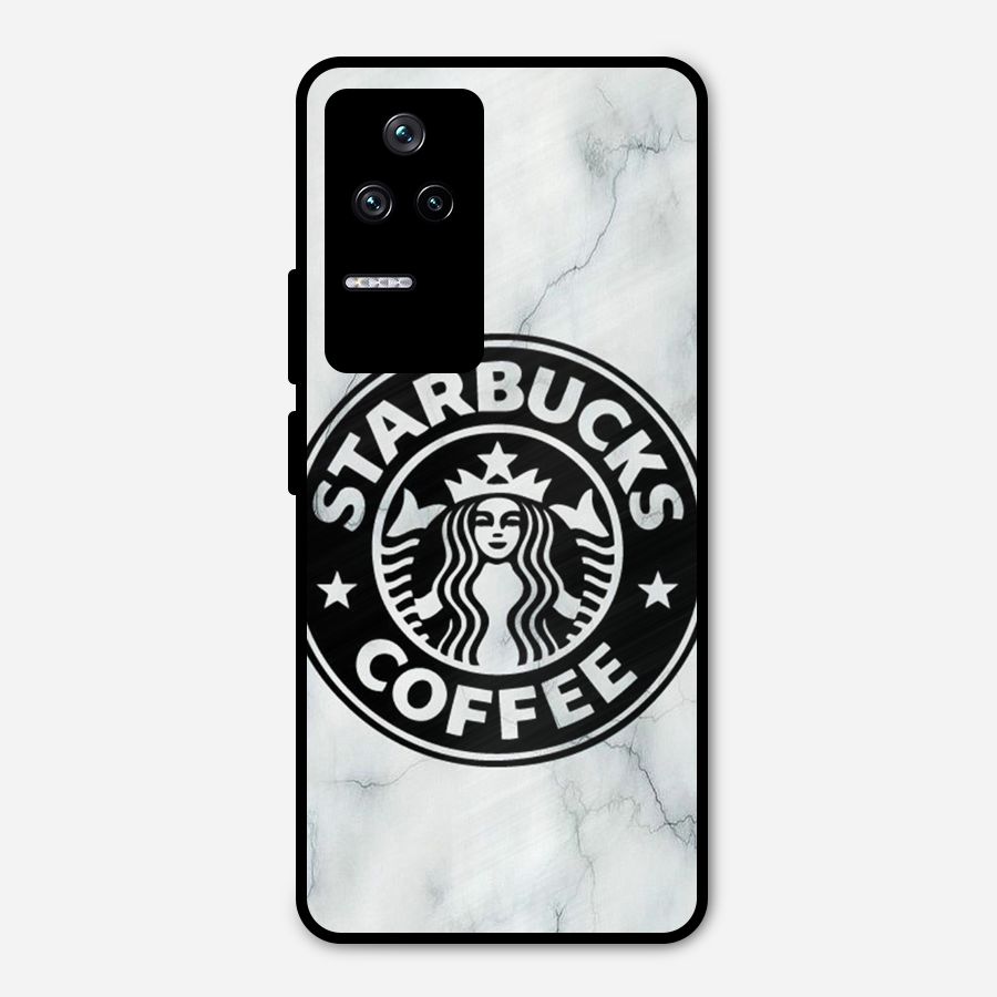 StarBuck Marble Metal Back Case for Poco F4 5G