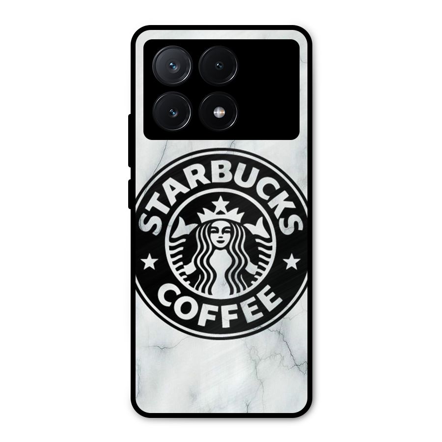 StarBuck Marble Metal Back Case for Poco X6 Pro