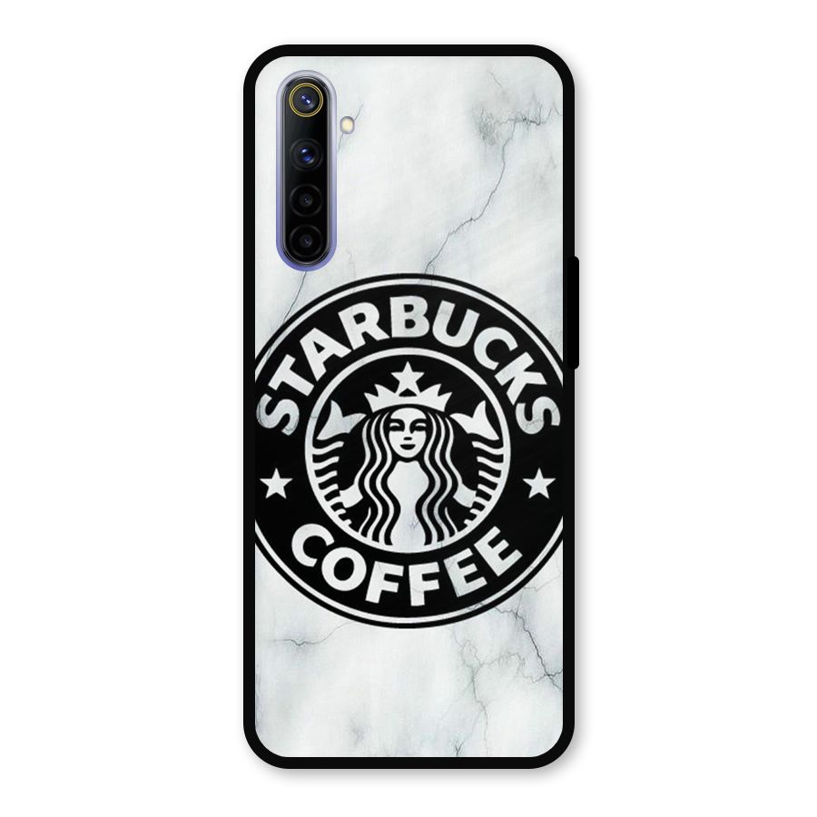 StarBuck Marble Metal Back Case for Realme 6i