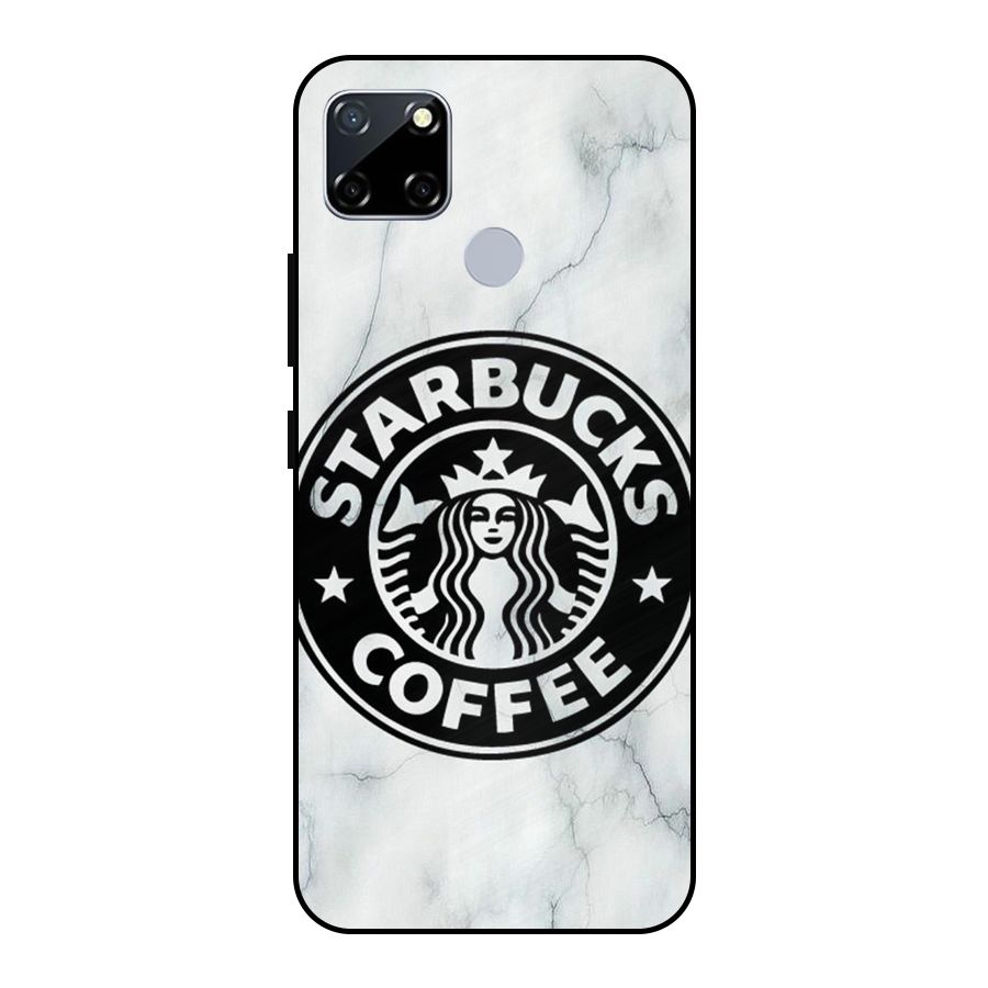 StarBuck Marble Metal Back Case for Realme Narzo 20