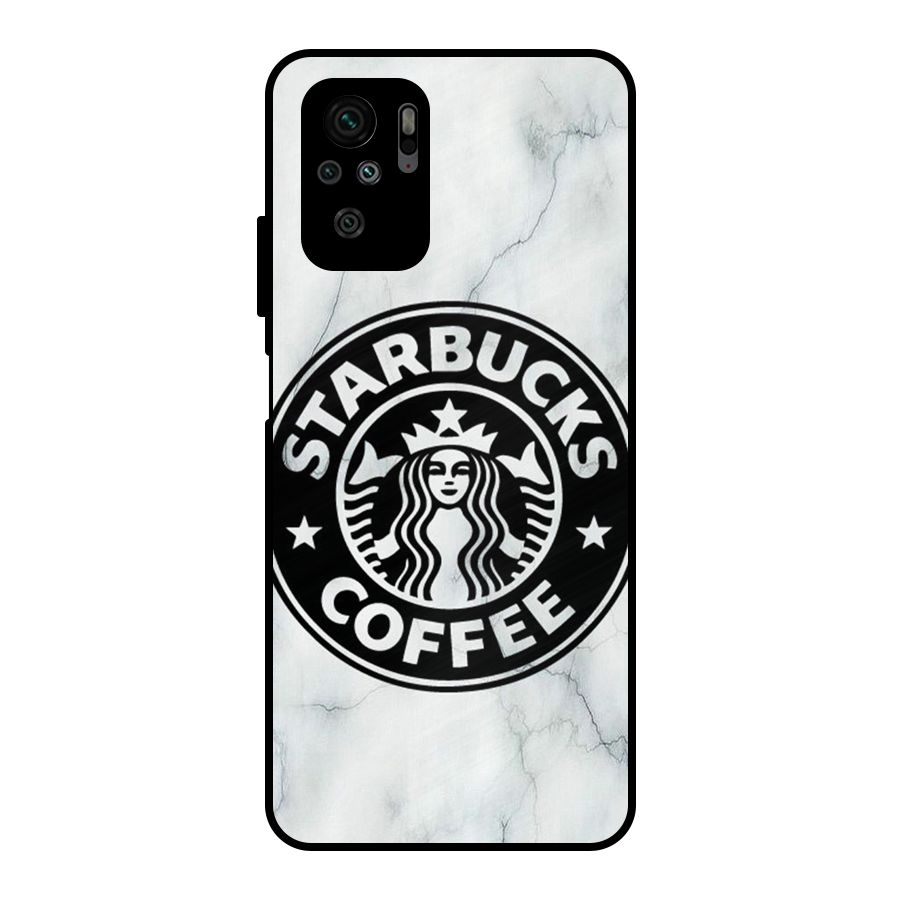 StarBuck Marble Metal Back Case for Redmi Note 10S