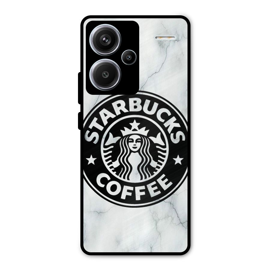 StarBuck Marble Metal Back Case for Redmi Note 13 Pro Plus