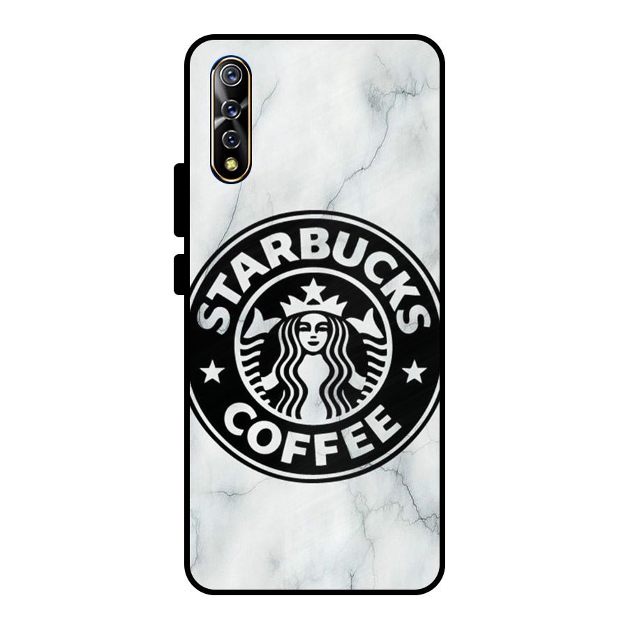 StarBuck Marble Metal Back Case for Vivo S1