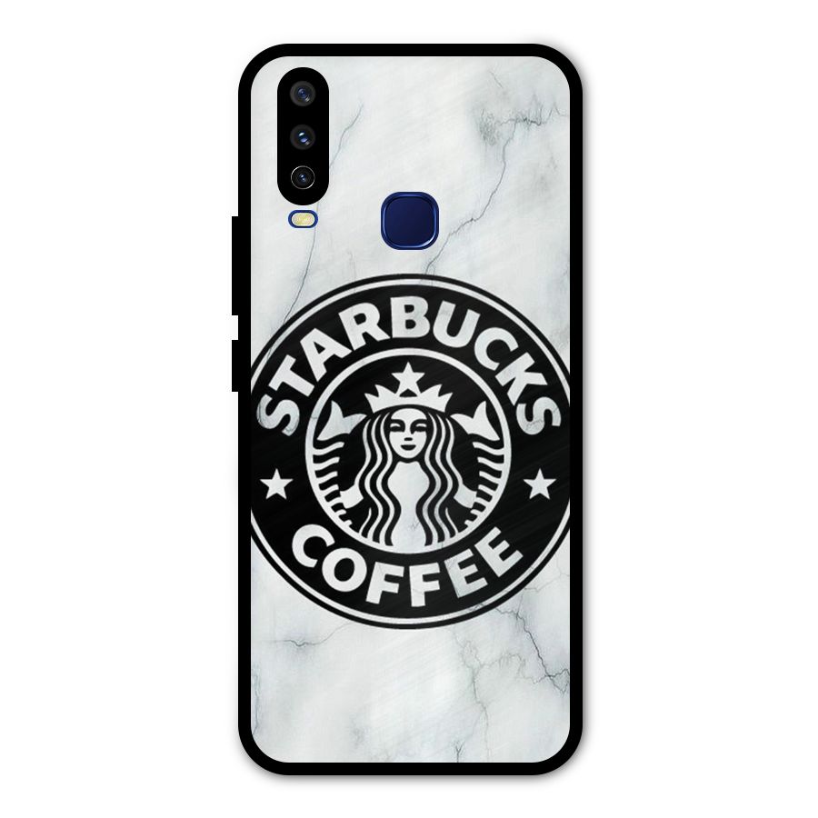 StarBuck Marble Metal Back Case for Vivo Y15