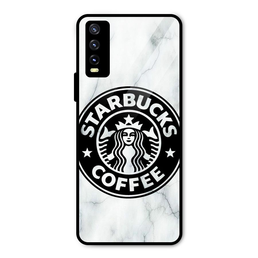 StarBuck Marble Metal Back Case for Vivo Y20
