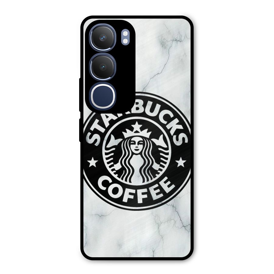 StarBuck Marble Metal Back Case for Vivo Y29