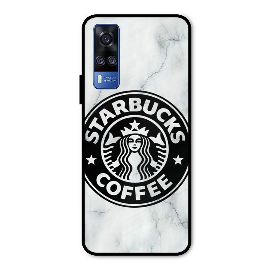 StarBuck Marble Metal Back Case for Vivo Y31