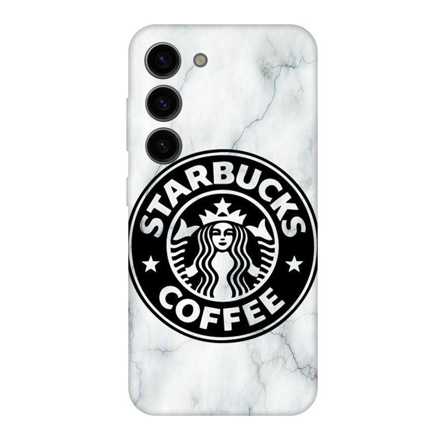 StarBuck Marble Original Polycarbonate Back Case for Galaxy S23
