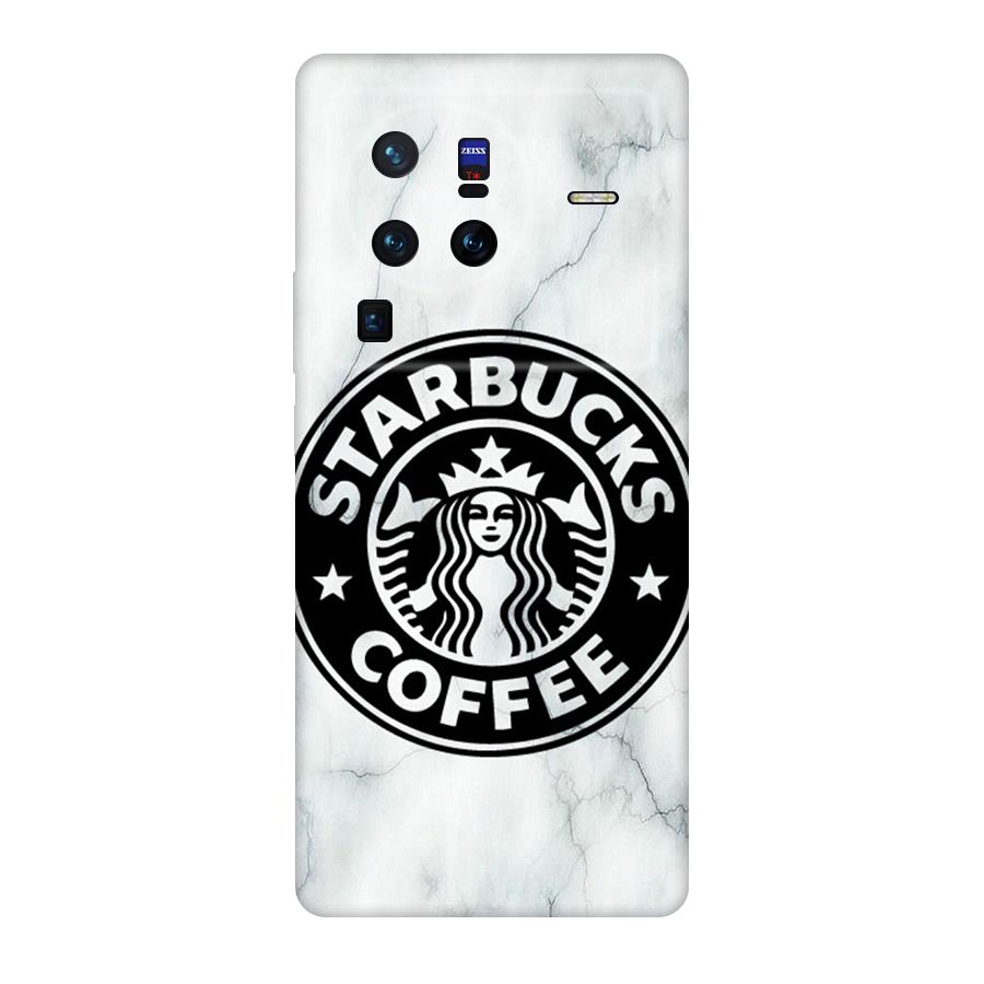 StarBuck Marble Original Polycarbonate Back Case for Vivo X80