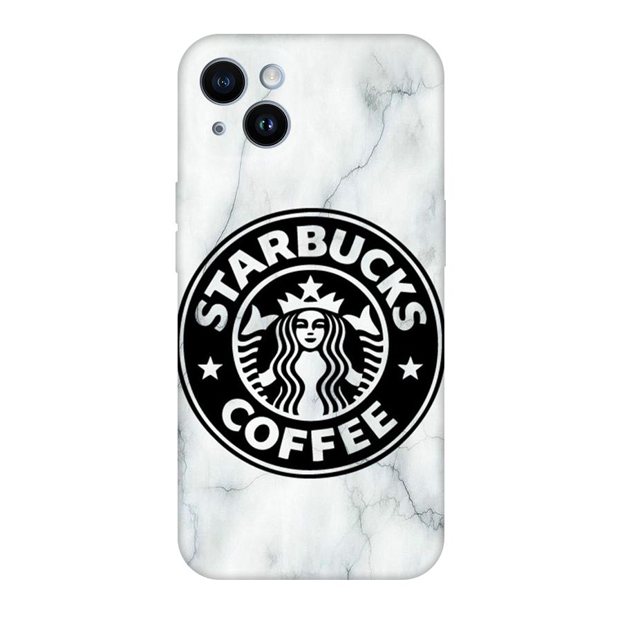 StarBuck Marble Original Polycarbonate Back Case for iPhone 14
