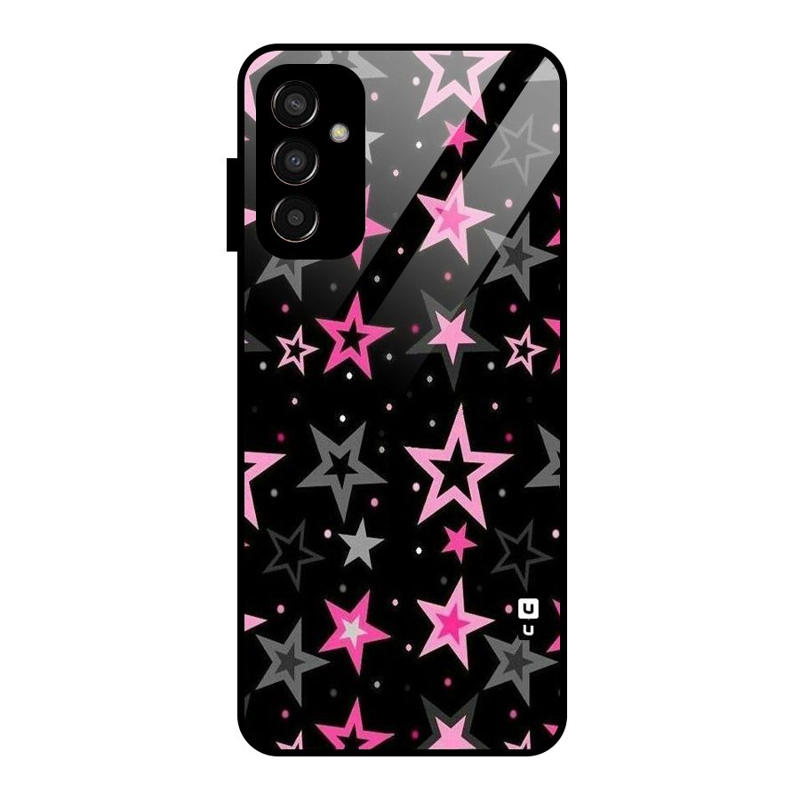 Star Outline Glass Back Case for Galaxy F13
