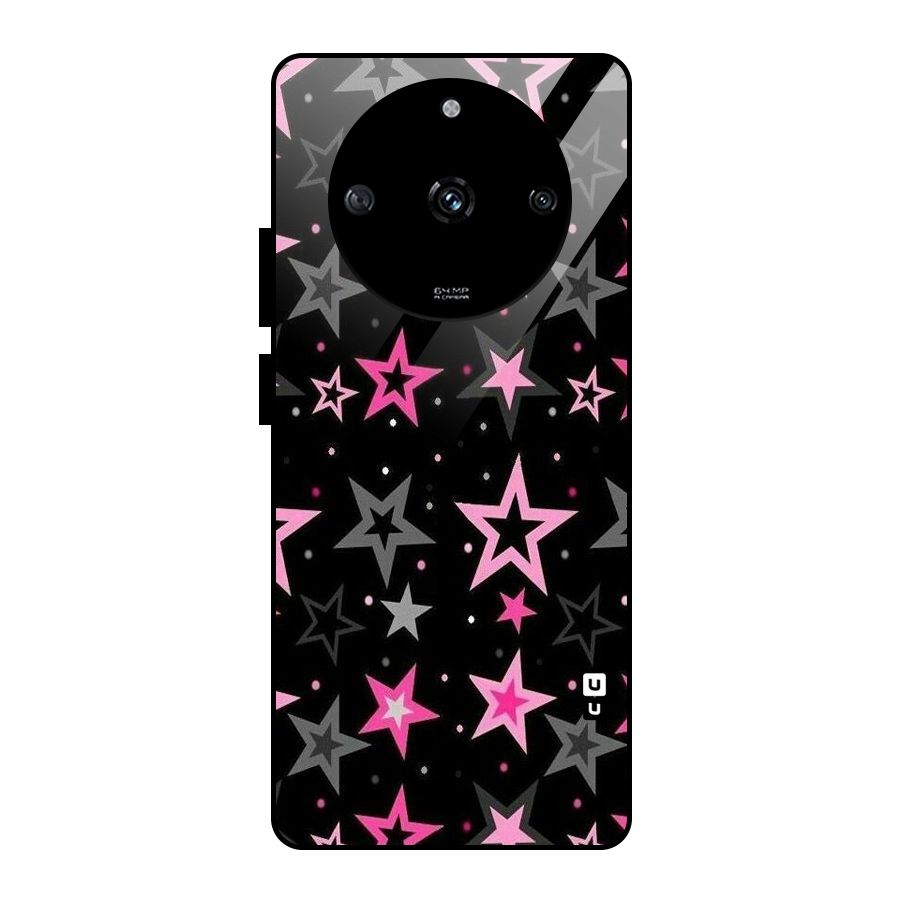 Star Outline Glass Back Case for Realme Narzo 60 5G