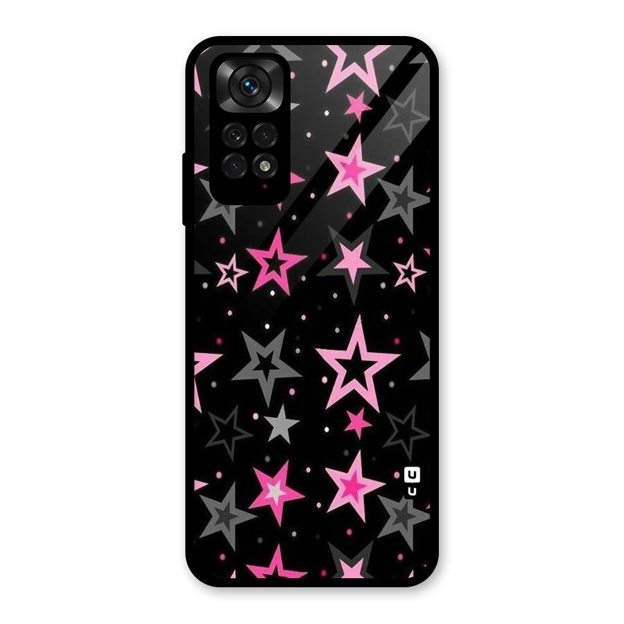 Star Outline Glass Back Case for Redmi Note 11S