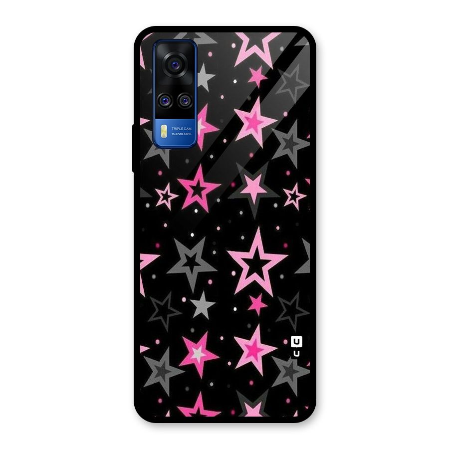Star Outline Glass Back Case for Vivo Y31