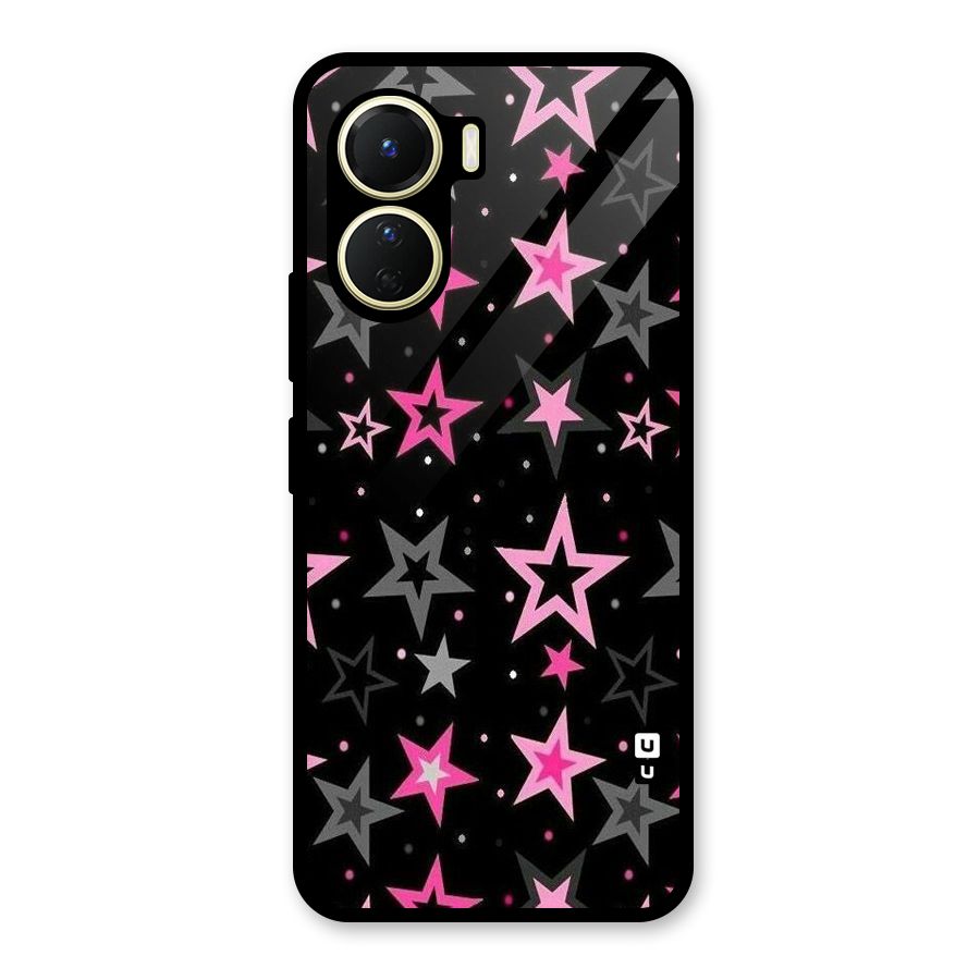 Star Outline Glass Back Case for Vivo Y56