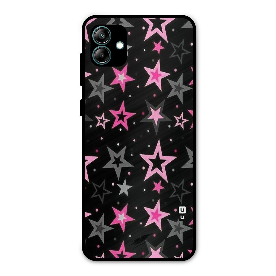 Star Outline Metal Back Case for Galaxy A04