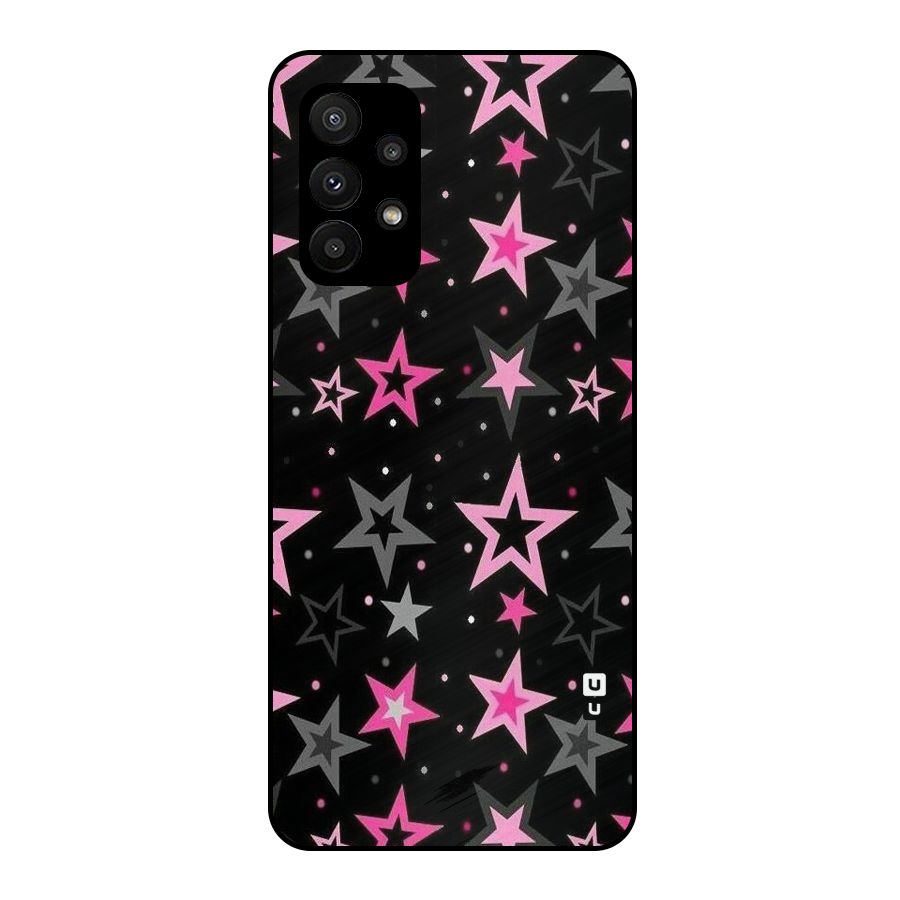 Star Outline Metal Back Case for Galaxy A23