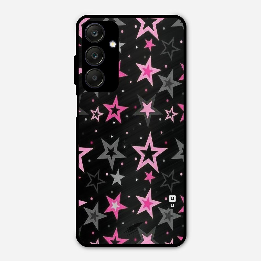Star Outline Metal Back Case for Galaxy A25 5G