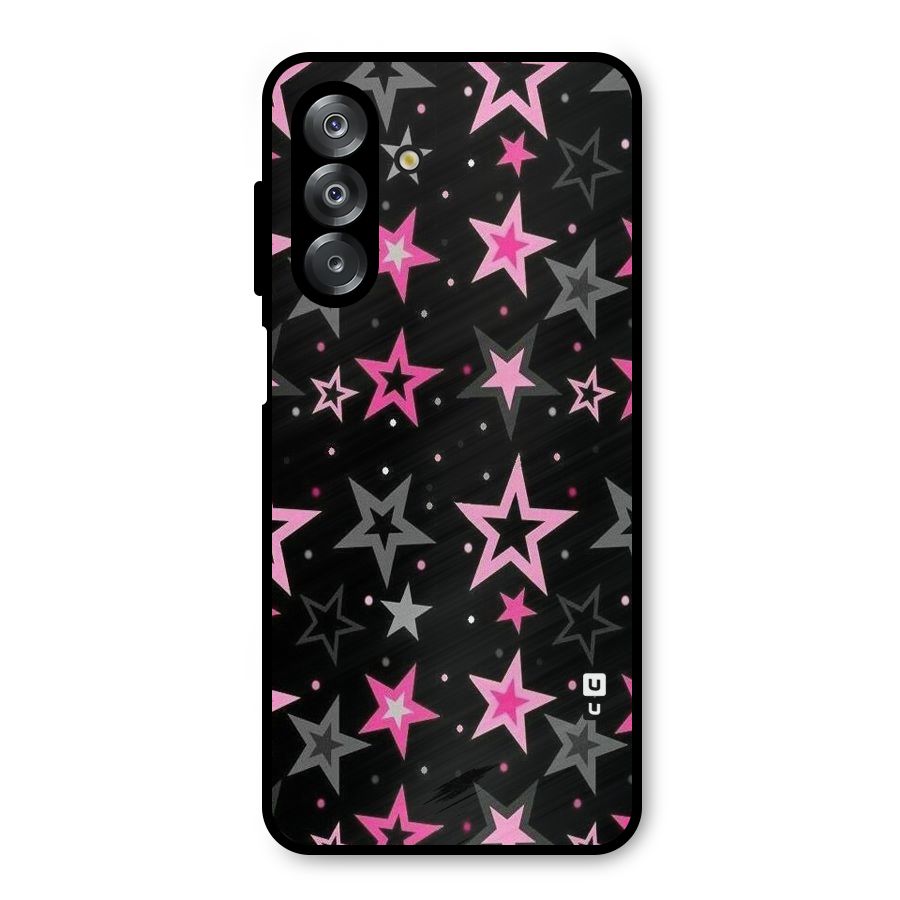 Star Outline Metal Back Case for Galaxy A26
