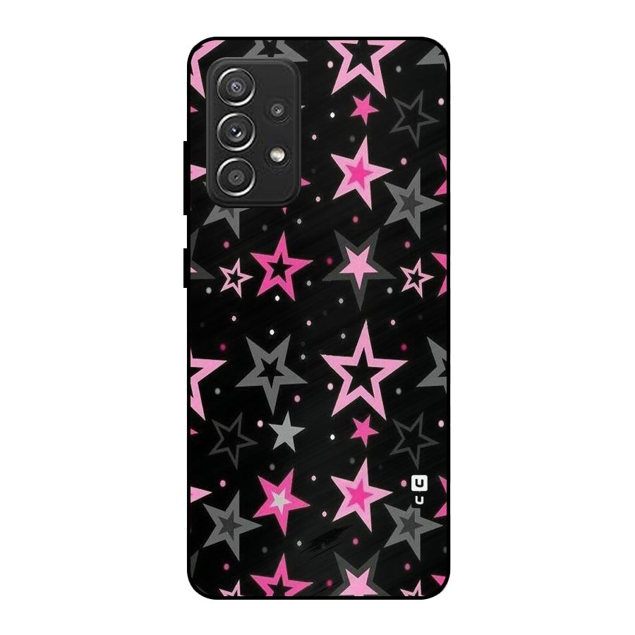 Star Outline Metal Back Case for Galaxy A52s 5G
