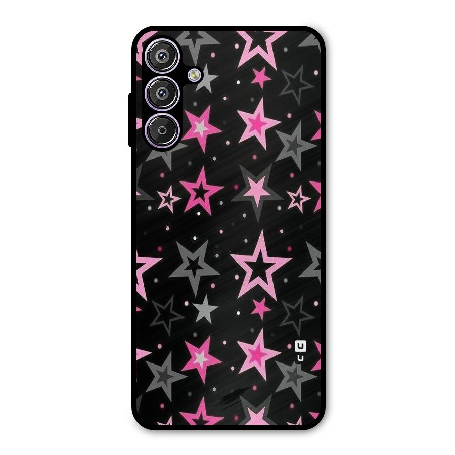 Star Outline Metal Back Case for Galaxy F15