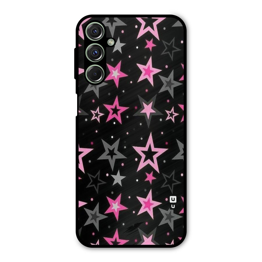 Star Outline Metal Back Case for Galaxy F34