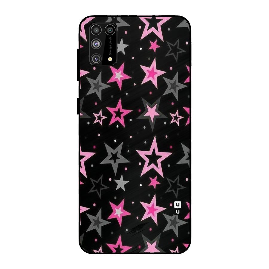 Star Outline Metal Back Case for Galaxy M31
