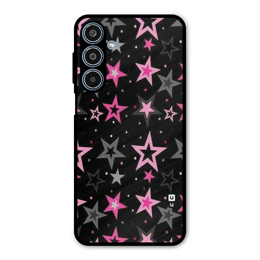 Star Outline Metal Back Case for Galaxy M35