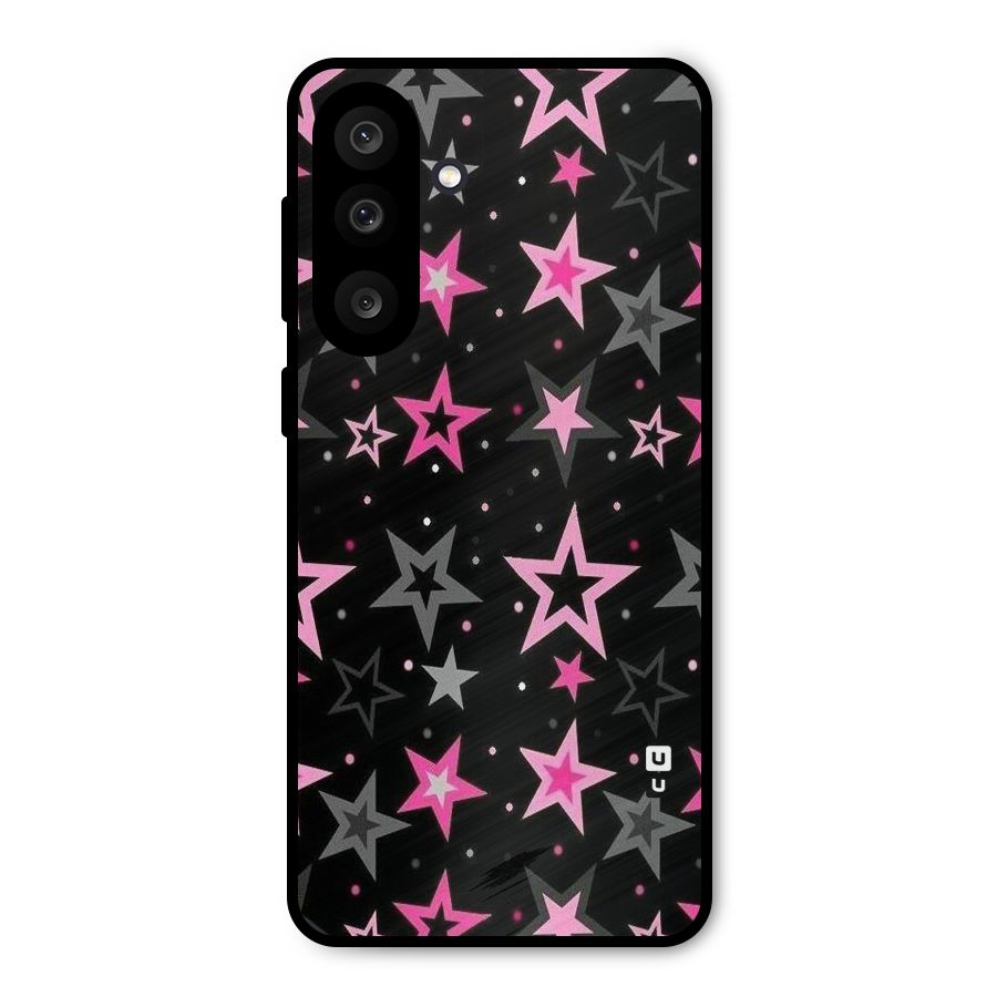 Star Outline Metal Back Case for Galaxy M56
