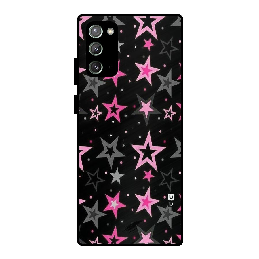 Star Outline Metal Back Case for Galaxy Note 20