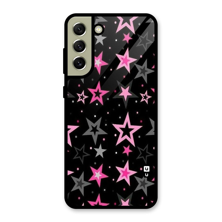 Star Outline Metal Back Case for Galaxy S21 FE 5G (2023)