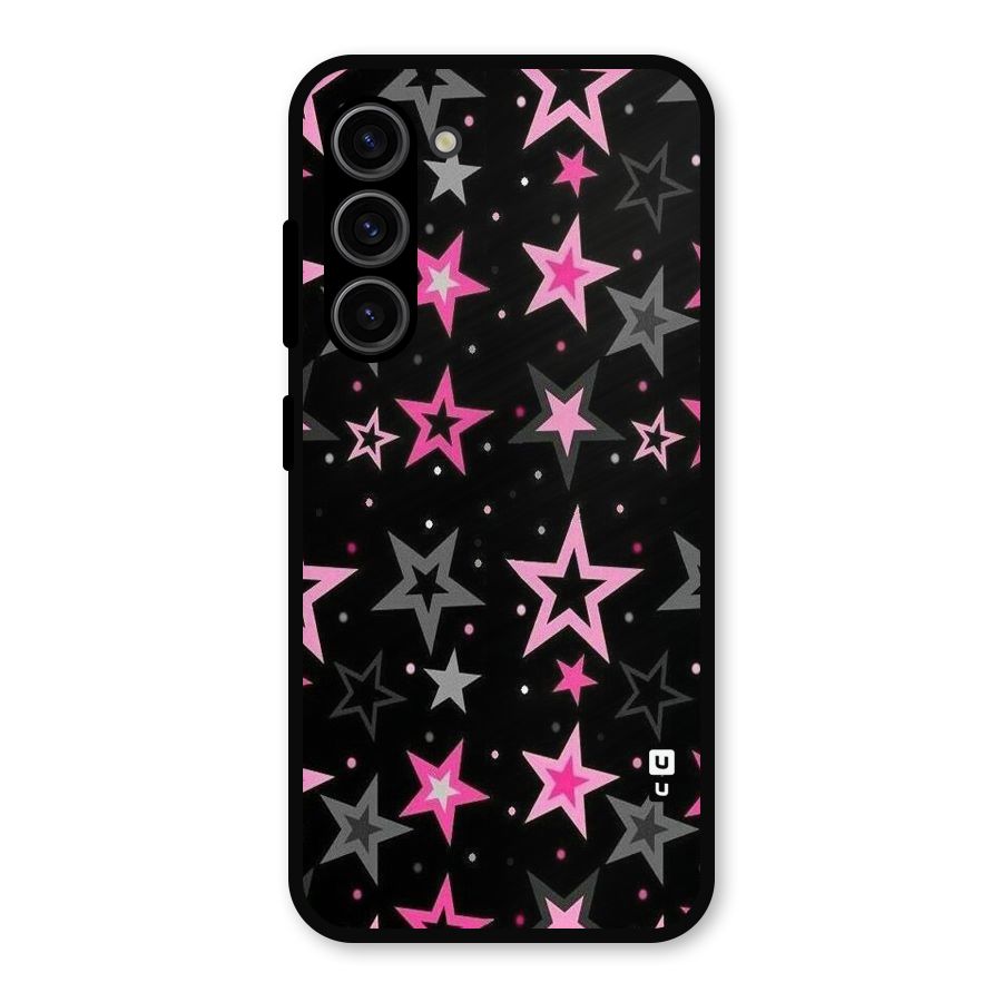 Star Outline Metal Back Case for Galaxy S23