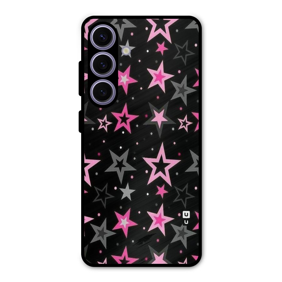 Star Outline Metal Back Case for Galaxy S24