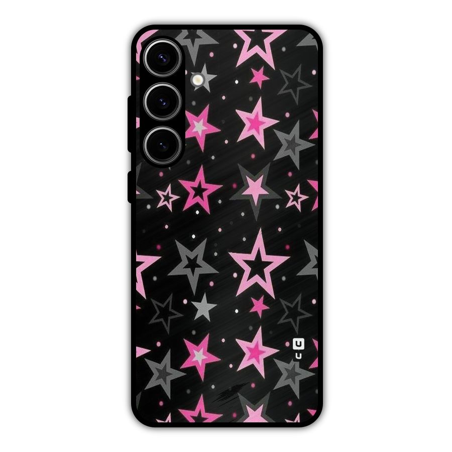 Star Outline Metal Back Case for Galaxy S24 Plus