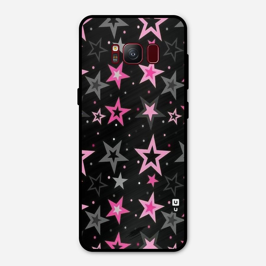 Star Outline Metal Back Case for Galaxy S8