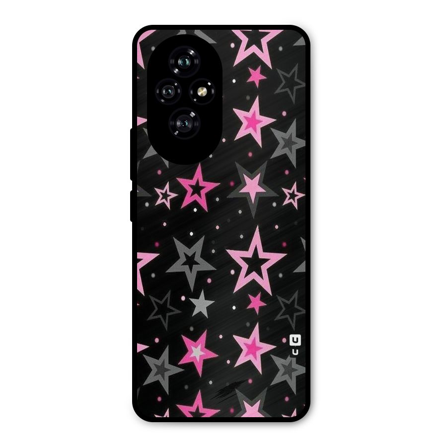 Star Outline Metal Back Case for Honor 200