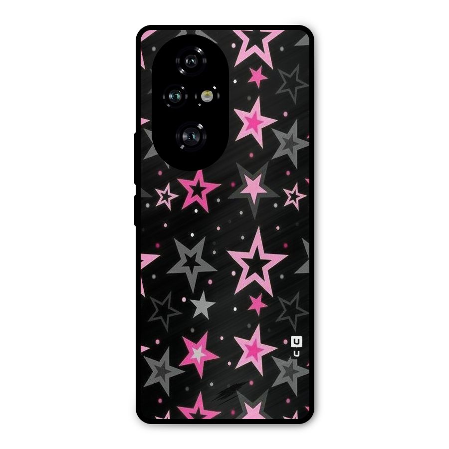 Star Outline Metal Back Case for Honor 200 Pro