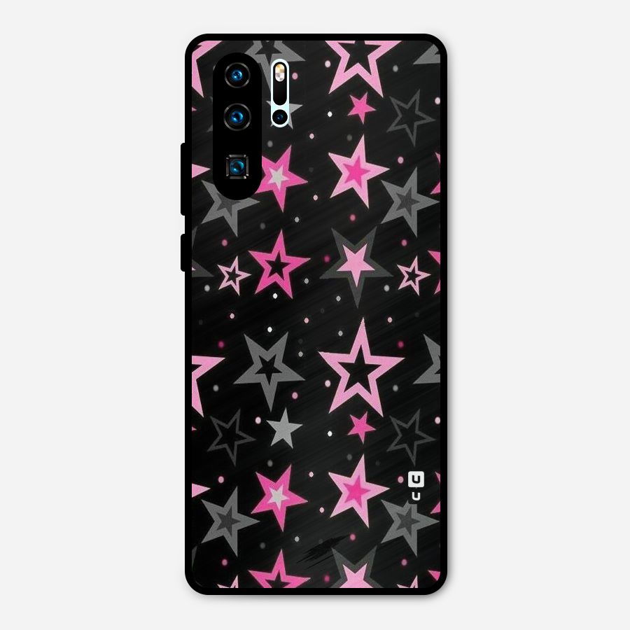 Star Outline Metal Back Case for Huawei P30 Pro