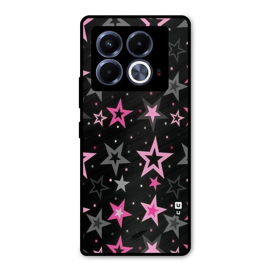 Star Outline Metal Back Case for Infinix Note 40 5G