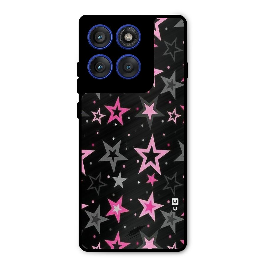 Star Outline Metal Back Case for Motorola Edge 60 Pro