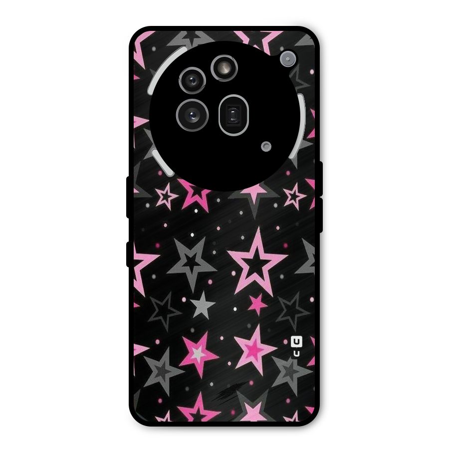 Star Outline Metal Back Case for Nothing Phone 3a Pro