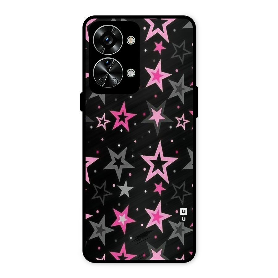 Star Outline Metal Back Case for OnePlus Nord 2T