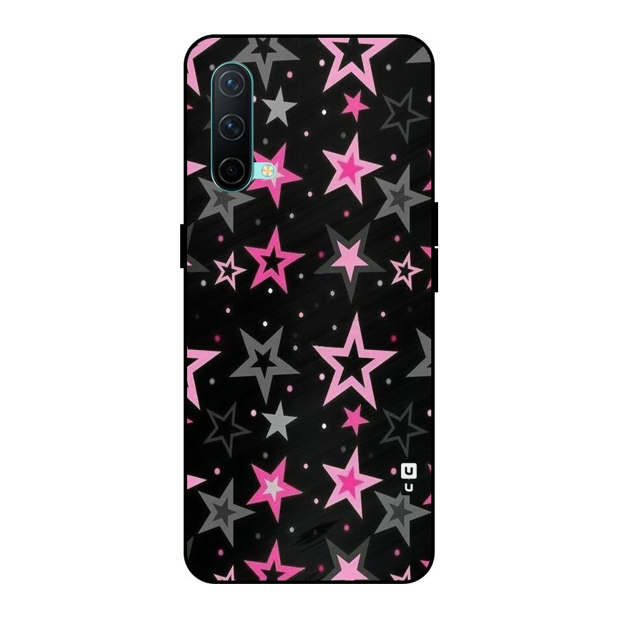 Star Outline Metal Back Case for OnePlus Nord CE 5G