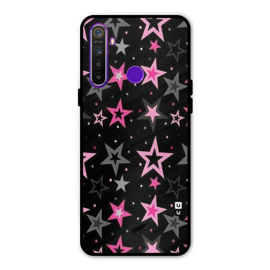 Star Outline Metal Back Case for Realme 5i
