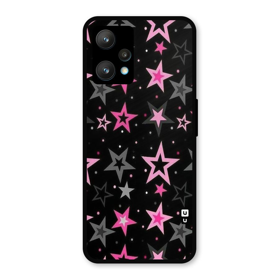 Star Outline Metal Back Case for Realme 9