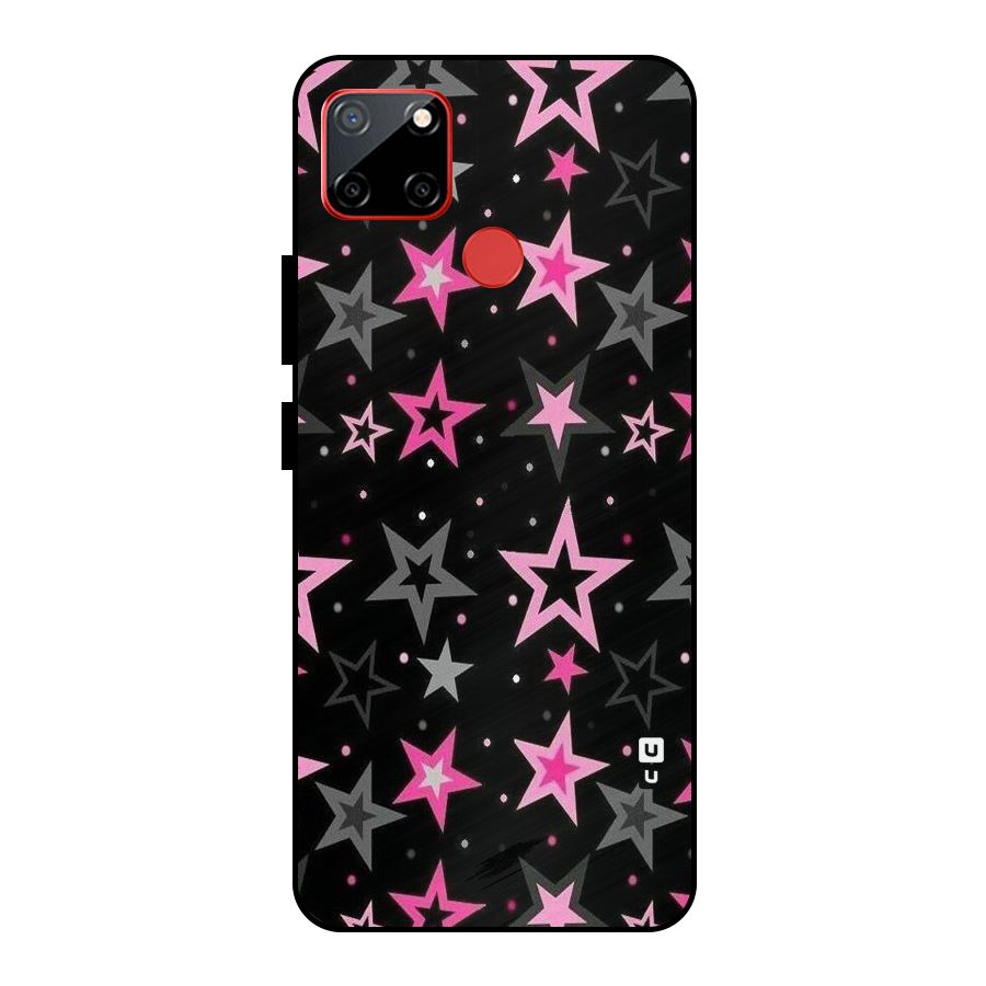 Star Outline Metal Back Case for Realme C12