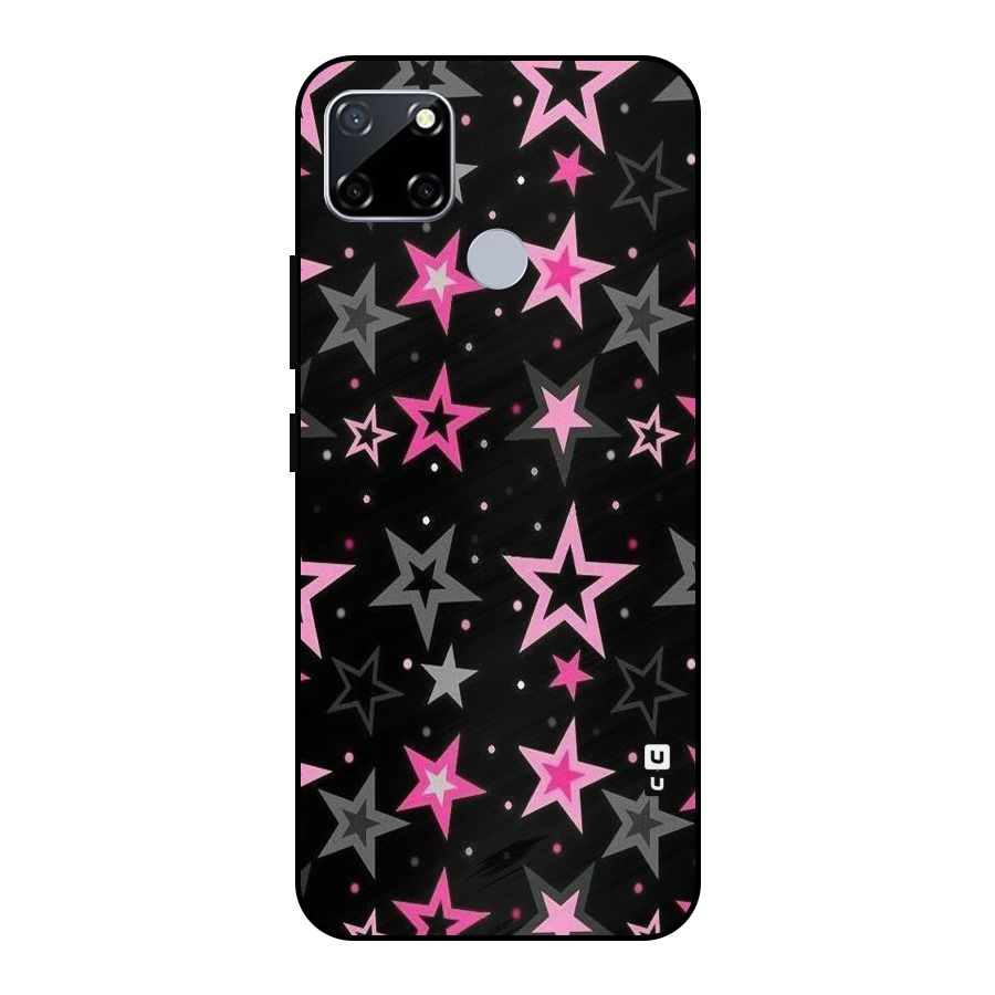 Star Outline Metal Back Case for Realme Narzo 20