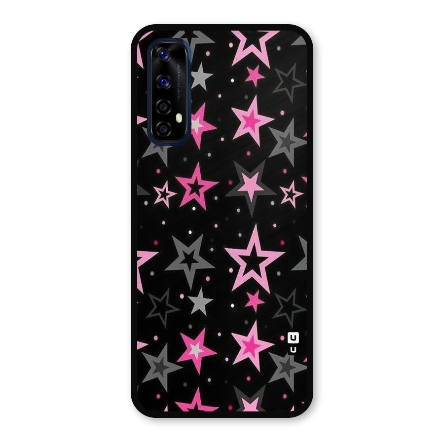 Star Outline Metal Back Case for Realme Narzo 20 Pro
